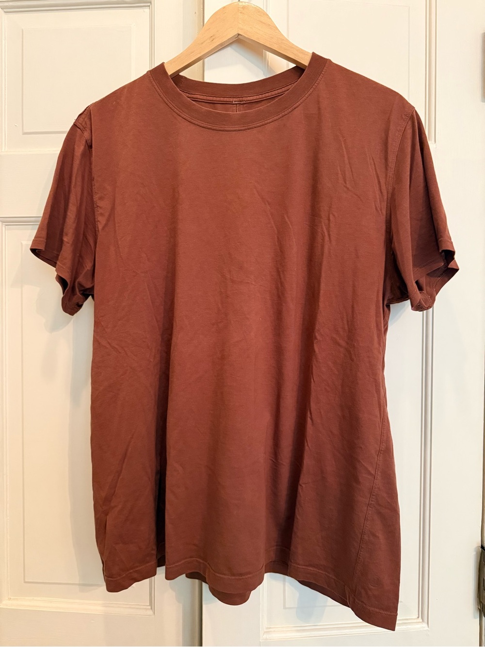 Lululemon Women’s Brown Short Sleeve T-Shirt Size 10